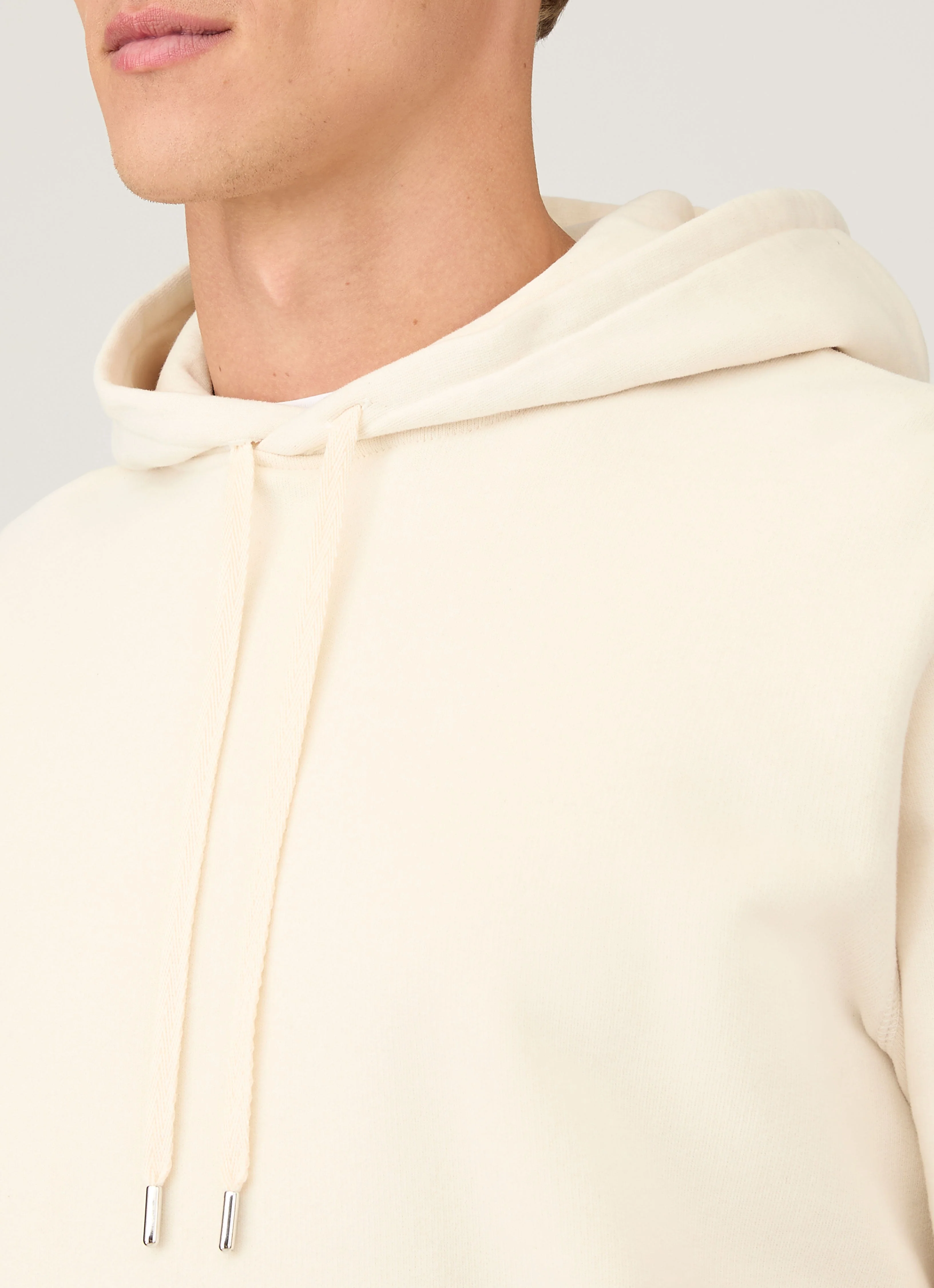 Men's Undyed Loopback Hoodie in Undyed - Image 6