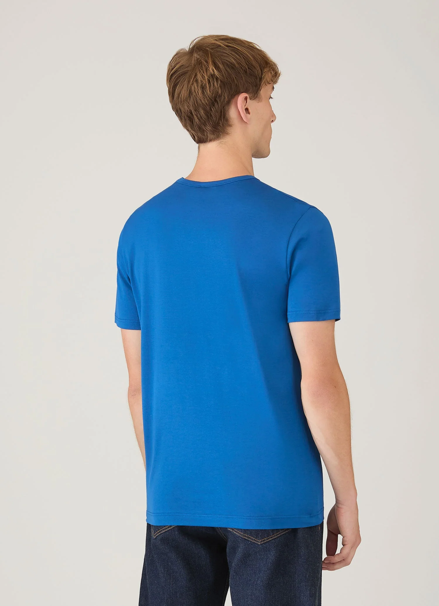 Men's Classic T-shirt in Cobalt - Image 5