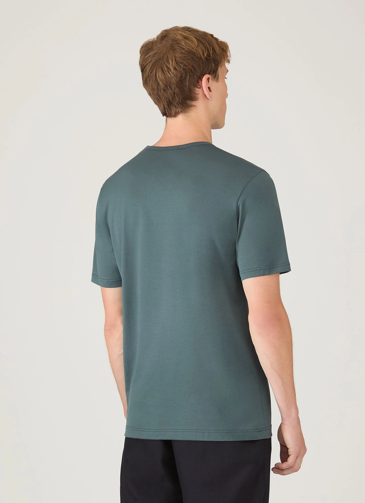 Men's Classic T-shirt in Dark Petrol - Image 5