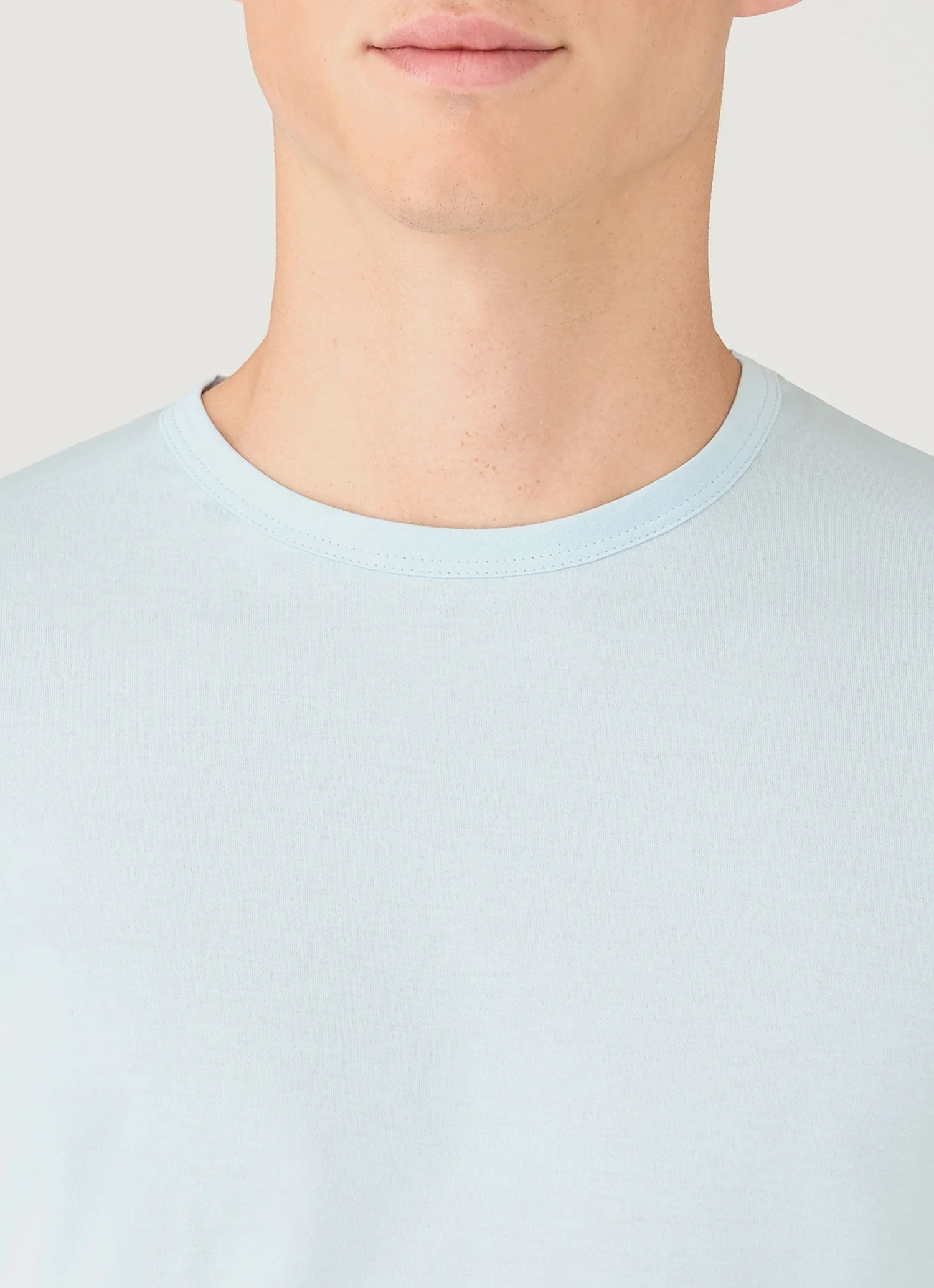Men's Classic T-shirt in Frost Blue - Image 6