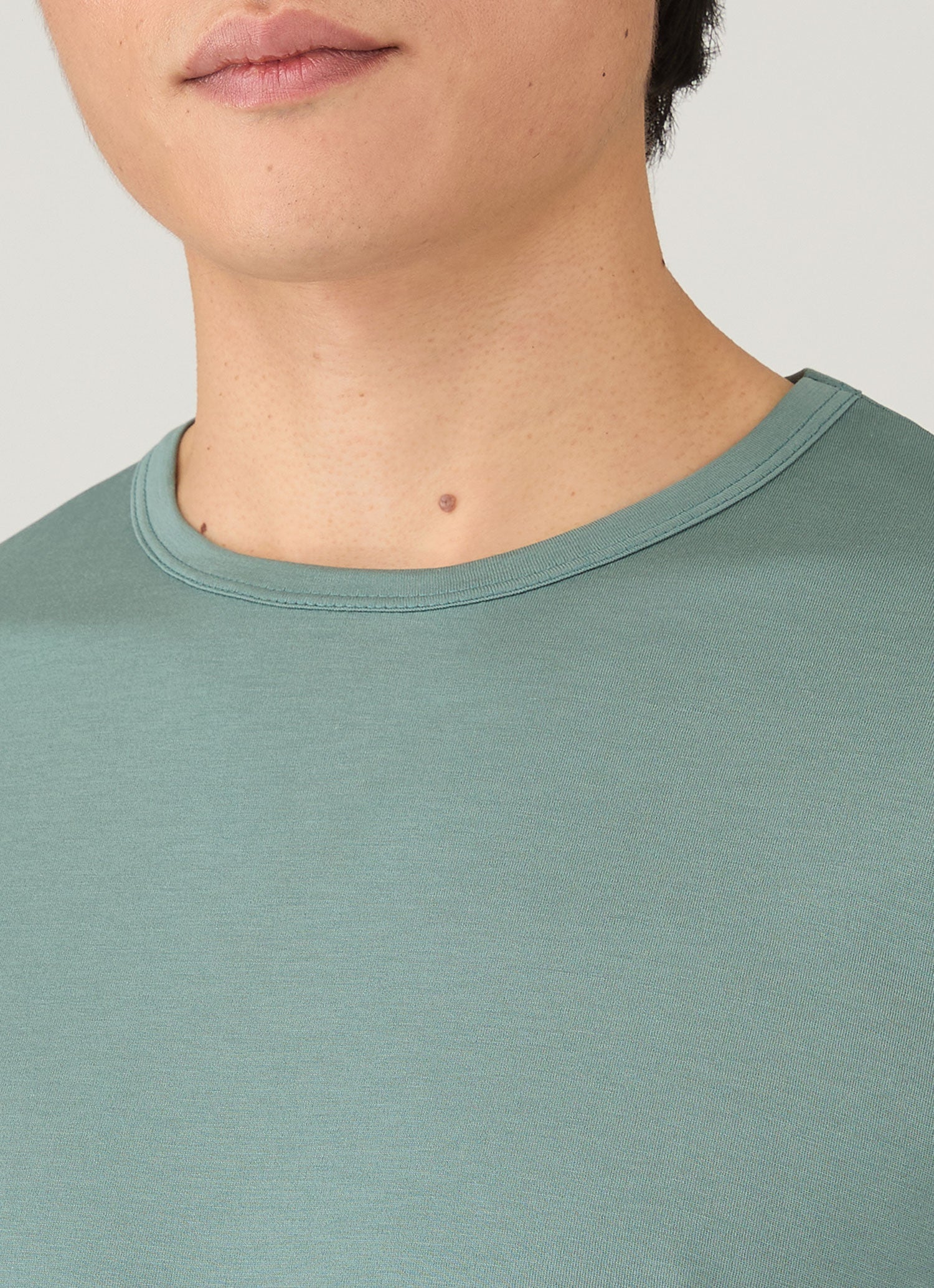 Men's Classic T-shirt in Steel Green - Image 6