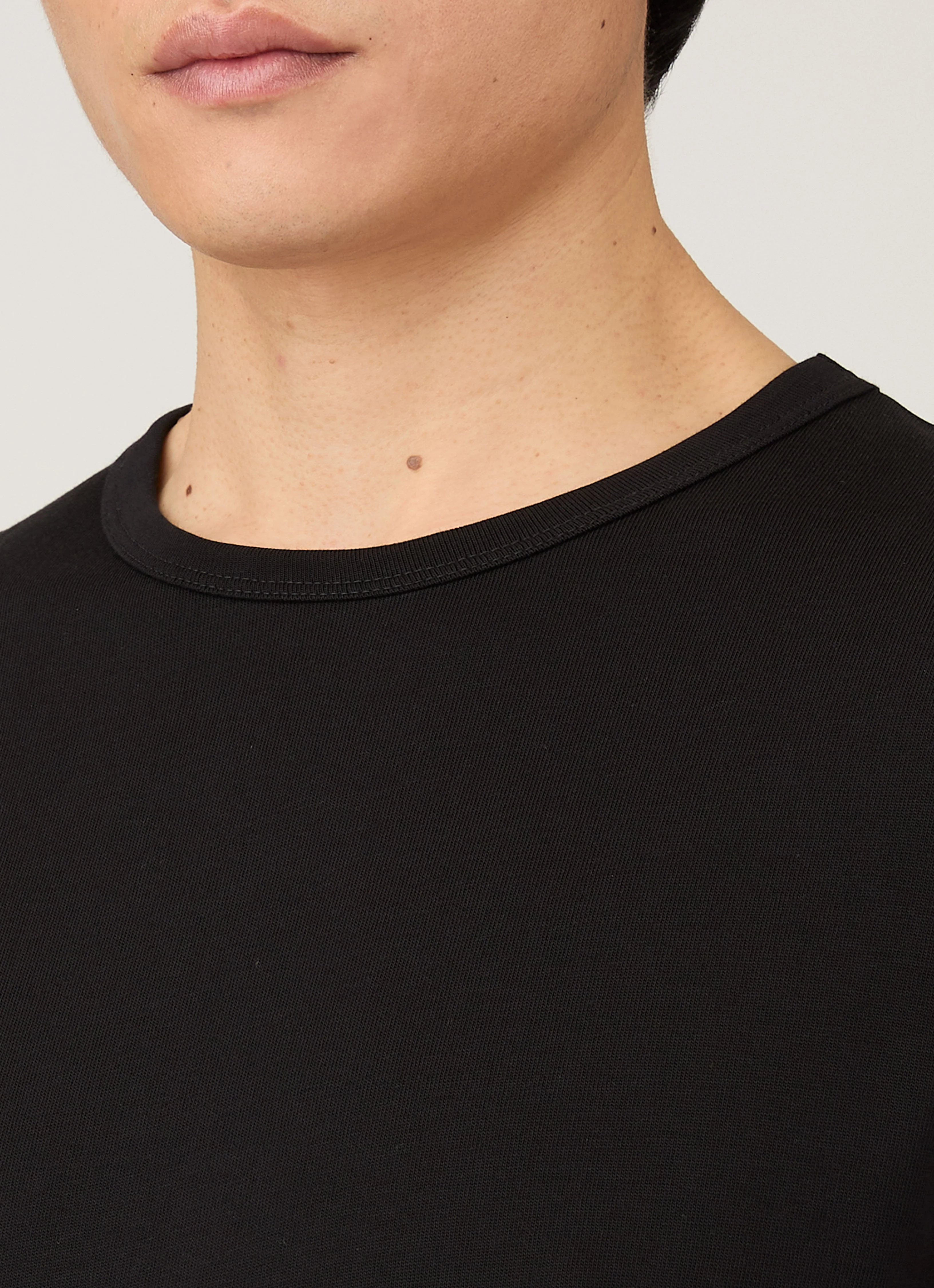 Men's Single Jersey T-shirt in Black - Image 6