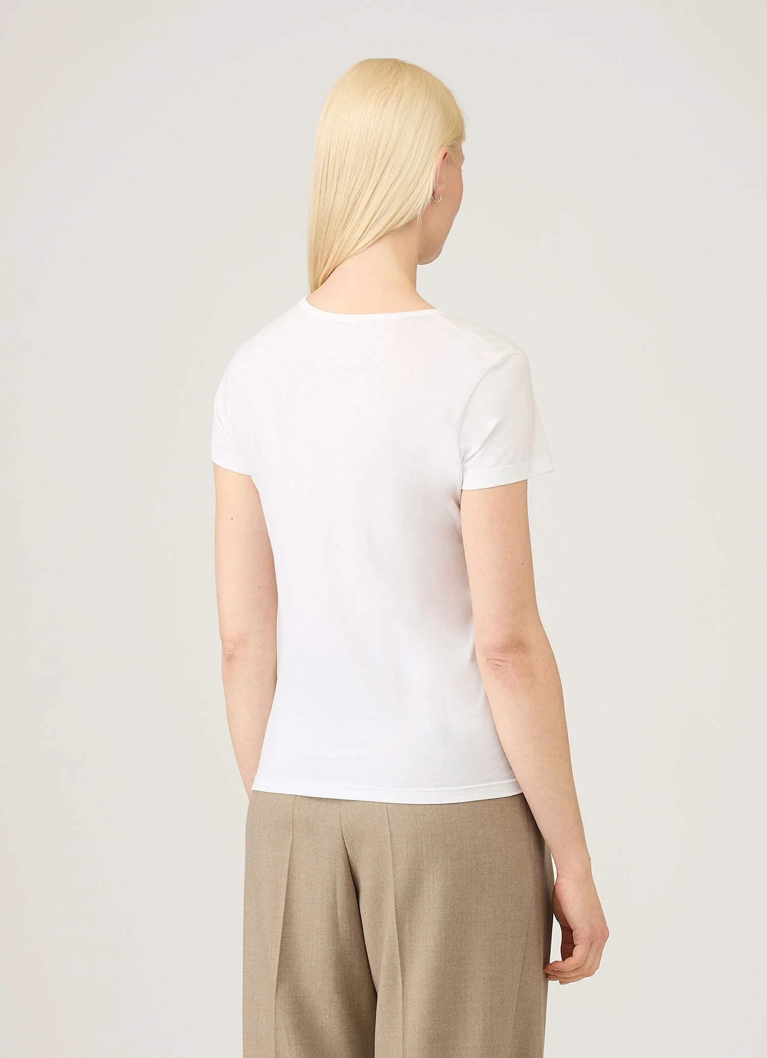 Women's Classic T-shirt in White - Image 3